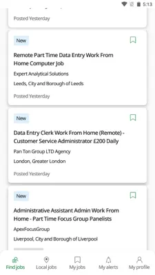 Jora Jobs android App screenshot 1