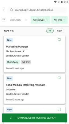 Jora Jobs android App screenshot 2