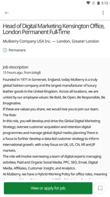 Jora Jobs android App screenshot 4