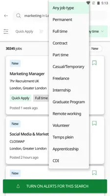 Jora Jobs android App screenshot 7