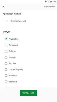 Jora Jobs android App screenshot 8